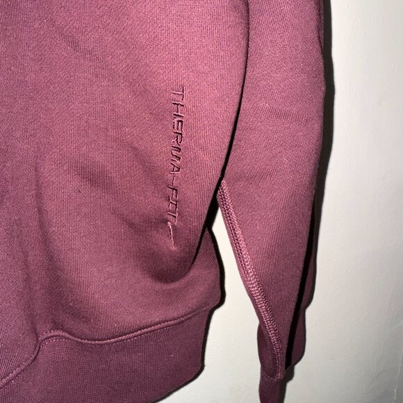 Nike ACG Therma-FIT Fleece Pullover Hoodie Burgundy Pink DH3087-652 Mens S NEW - Picture 7 of 14
